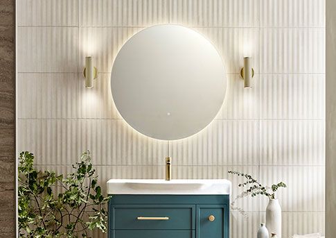 Lighting, mirrors & cabinets